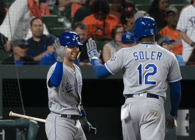 Former Royal Whit Merrifield returns for 1st time as visitor