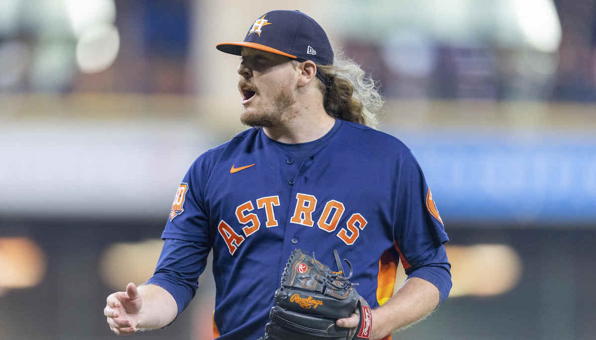 Astros starters rock hair extensions for postseason 'dos