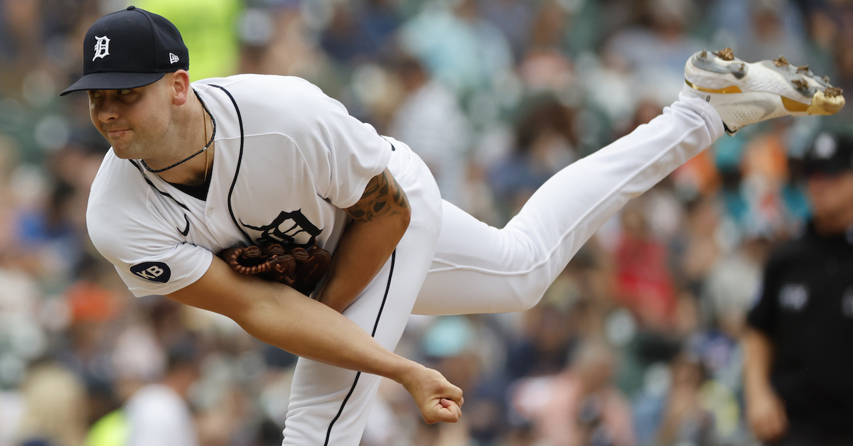 Tigers place Tyler Alexander on the injured list, cut veteran catcher 