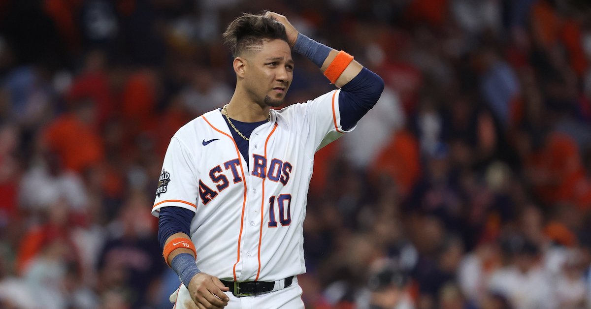 Yuli Gurriel, the Houston Astros' first baseman