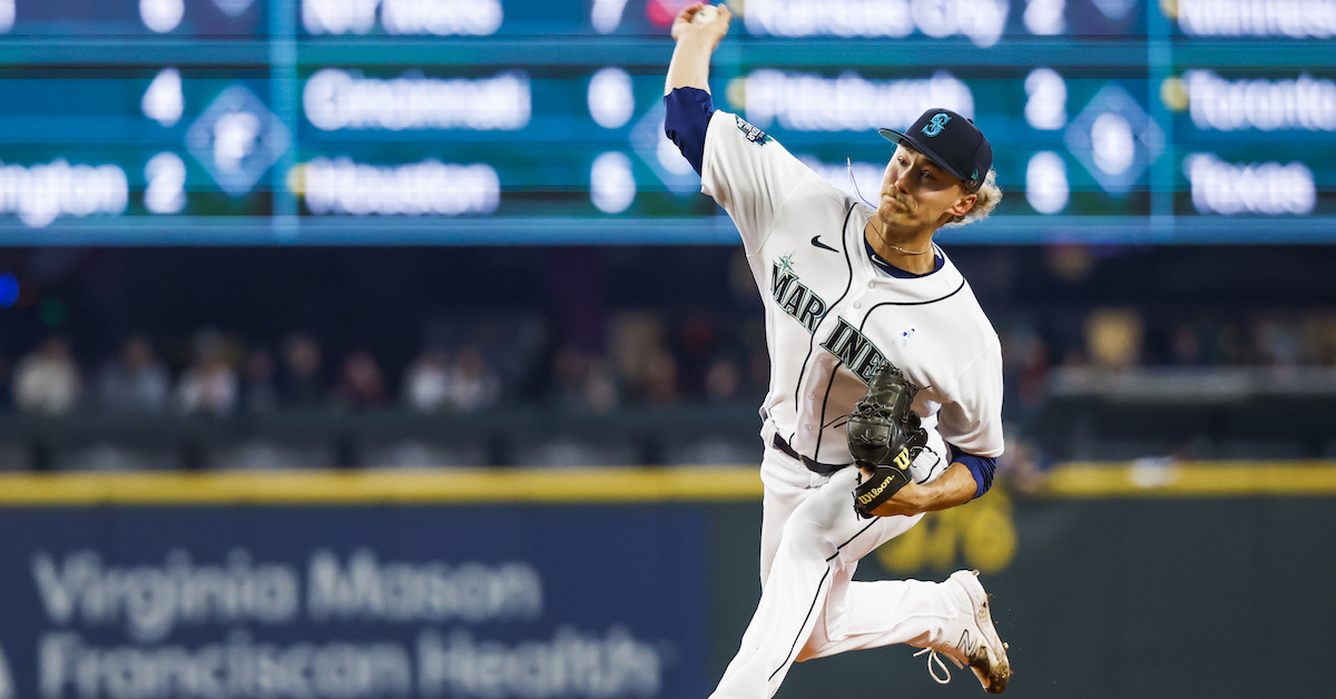 Mariners pitcher George Kirby named AL Rookie of the Month