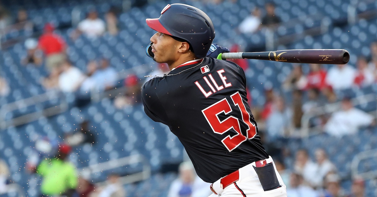 A Rookie on the Rise, Daylen Lile Is Raking in Washington