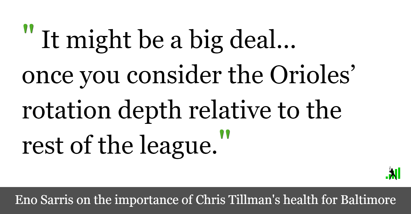 Chris Tillman, the Orioles, and Rotation Depth FanGraphs Baseball