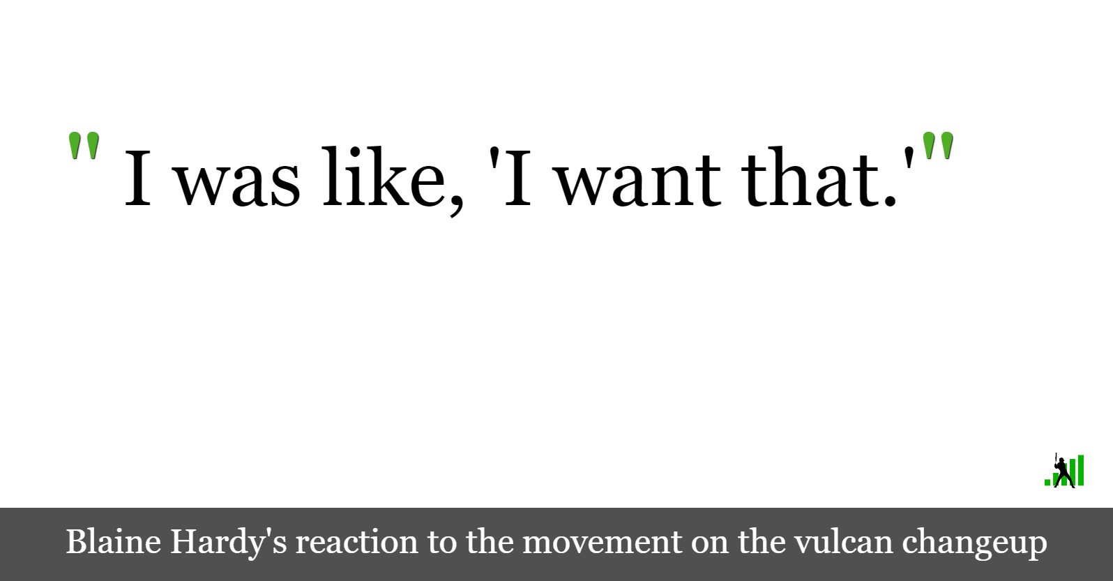 How Blaine Hardy Stumbled Upon a Vulcan | FanGraphs Baseball