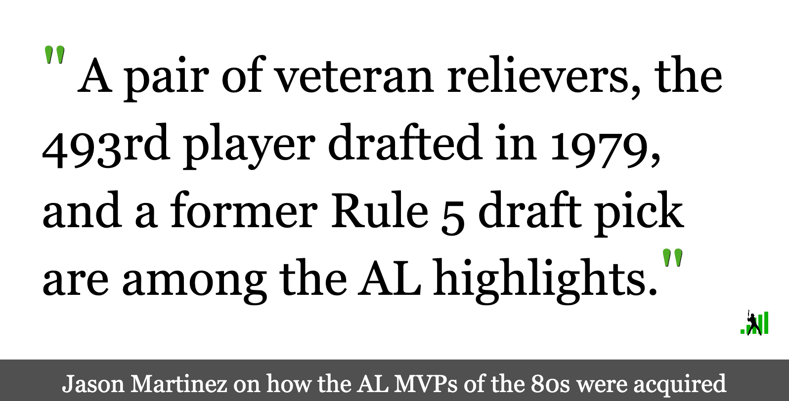 How They Got There: The 1980-1989 AL MVPs | FanGraphs Baseball