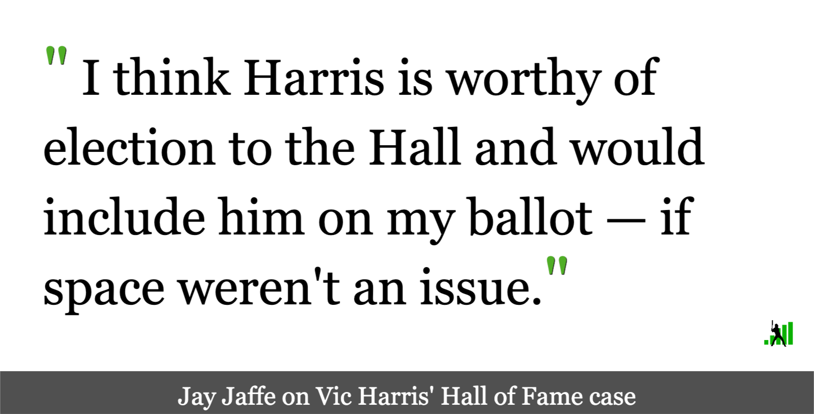 2022 Early Baseball Era Committee Candidate Vic Harris FanGraphs