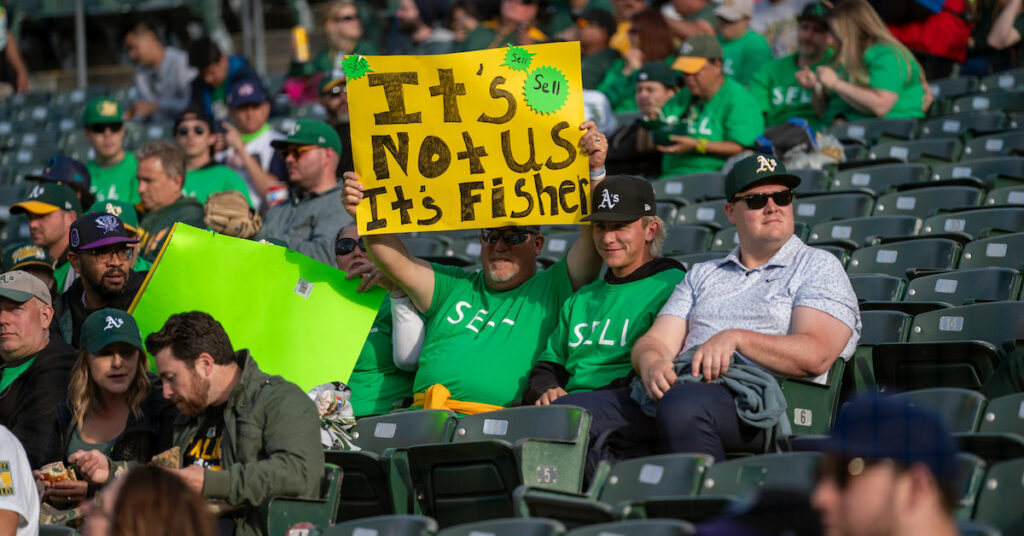The Reverse Boycott in Oakland Was a Rowdy Success FanGraphs Baseball
