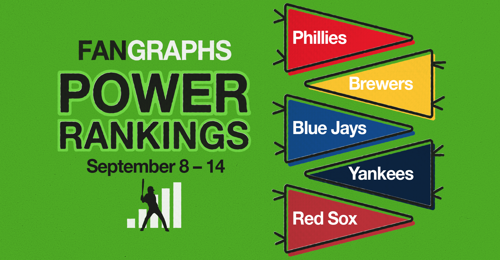 FanGraphs Power Rankings: September 8–14