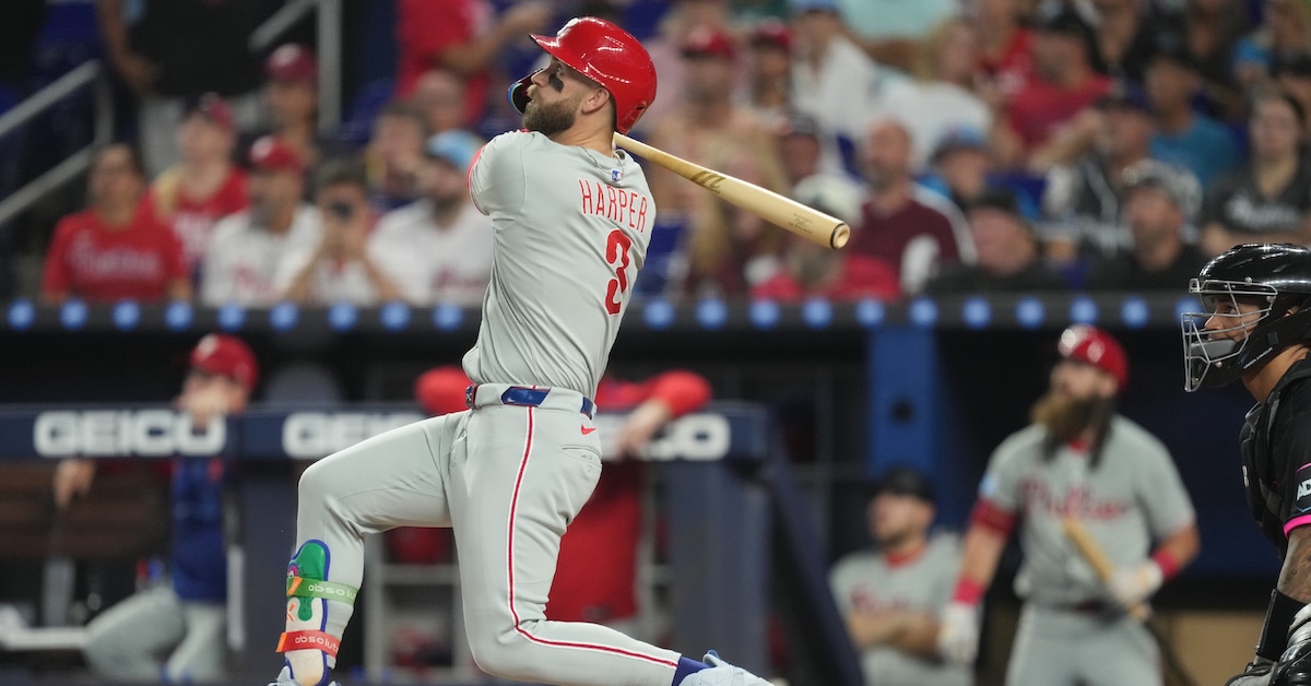 Wait, Bryce Harper Swings How Much?!