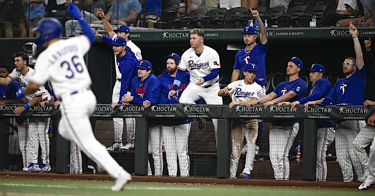 The Rangers Lead The West