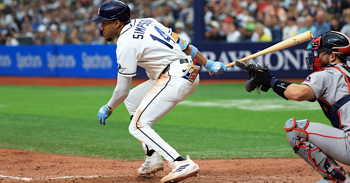 Chandler Simpson and Luis Arraez and Tampa Bay Rays — Chandler Simpson's Swing Is a Betting Anomaly—and It Just Qualified for the Batting Title